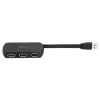 Targus ACH114EU sąsajos šakotuvas USB 2.0 480 Mbit/s Juoda