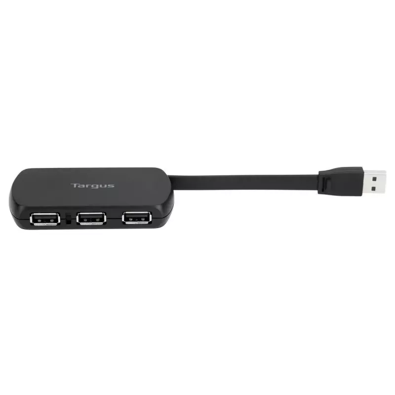 Targus ACH114EU sąsajos šakotuvas USB 2.0 480 Mbit/s Juoda