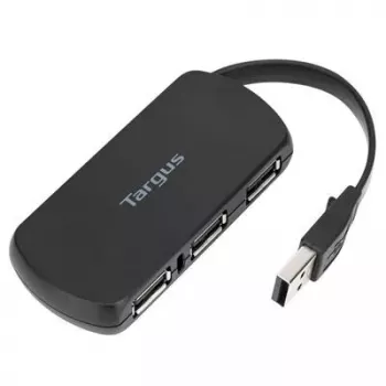 Targus ACH114EU sąsajos šakotuvas USB 2.0 480 Mbit/s Juoda