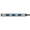 Targus ACH226EU sąsajos šakotuvas USB 3.2 Gen 1 (3.1 Gen 1) Type-C 5000 Mbit/s Sidabrinis