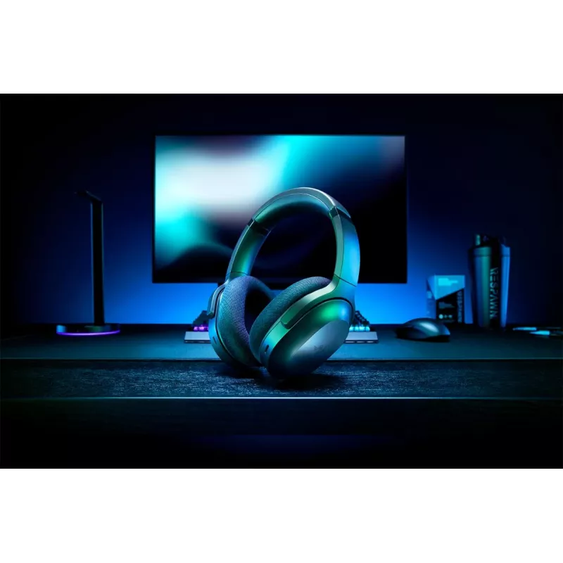 RAZER ausinės Barracuda - stereo - laidinis ir belaidis ryšys - juoda