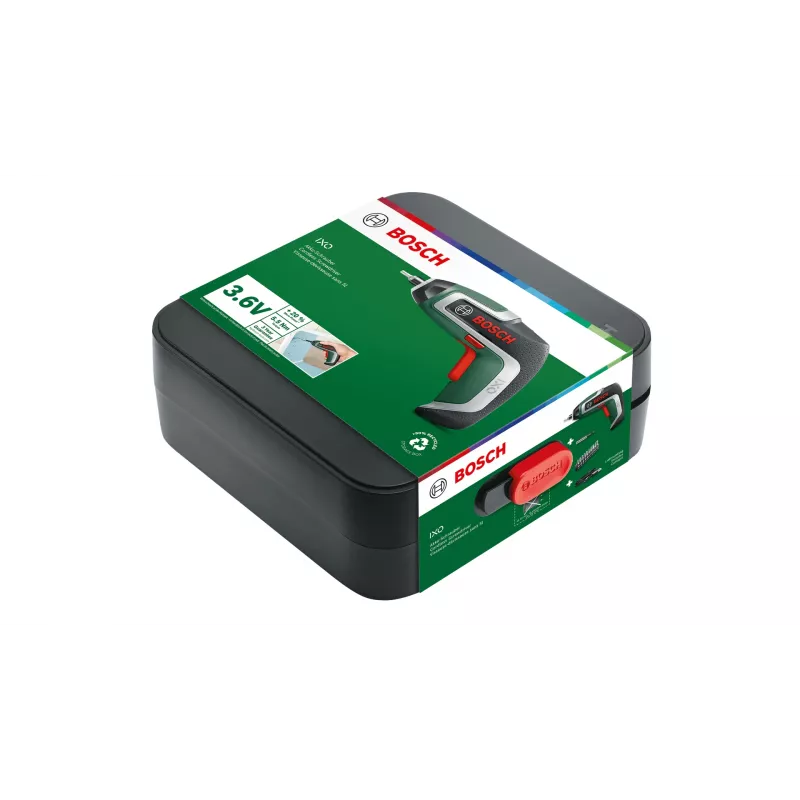 Akumuliatorinis atsuktuvas Bosch 0 603 9E0 000, 235 RPM, 3,6 V, 2 Ah