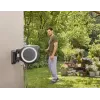 Prie sienos tvirtinama ritė Gardena RollUp Automatic juoda pilka