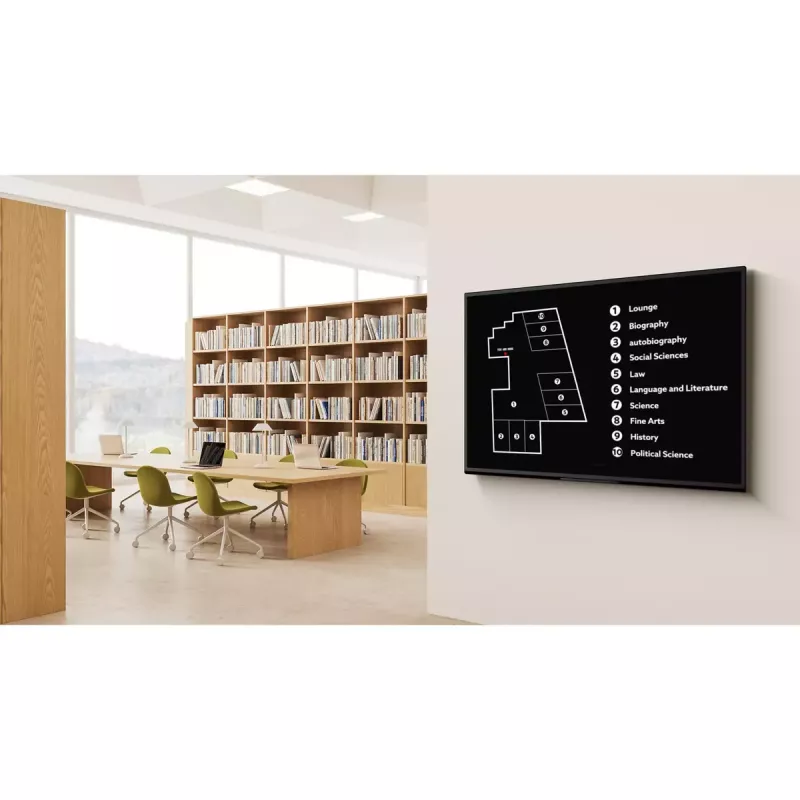 Sony FW-55EZ20L Signage Display Skaitmeninės reklamos plokščiasis ekranas 139,7 cm (55 col.) LED Wi-Fi 350 cd/m² 4K Ultra HD Juodas Android 16/7