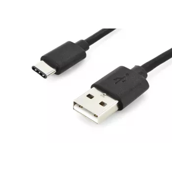DIGITUS ASSMANN USB Type-C jungiamasis kabelis, C tipo į A M/M, 1 m, 3 A, 480 MB, 2.0 versija, juodas