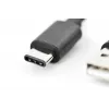 DIGITUS ASSMANN USB Type-C jungiamasis kabelis, C tipo į A M/M, 1 m, 3 A, 480 MB, 2.0 versija, juodas