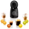 Espreso aparatas KRUPS Piccolo XS KP1A3B, 0,8 l vandens bakelis, Dolce Gusto kapsulės, 1600 W, stalviršinis, juodas