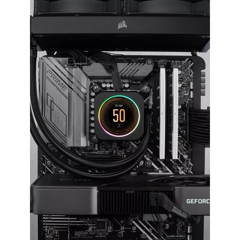 CORSAIR atmintis 32GB (2x16gb) DDR5 DRAM 6000mt/s CL36 AMD EXPO & Intel XMP atminties rinkinys Vengeance balta