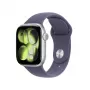 APPLE Watch Series 11 GPS + Cellular 42mm sidabrinis aliuminio korpusas su Purple Fog sportiniu dirželiu S/M