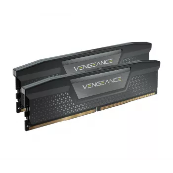 CORSAIR atminties rinkinys 32GB (2x16gb) DDR5 DRAM 6000mt/s CL30 Vengeance – juoda