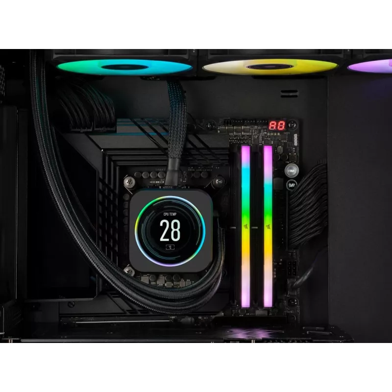 CORSAIR atmintinė 32GB DDR5 4800MHz (2x16gb) Vengeance RGB