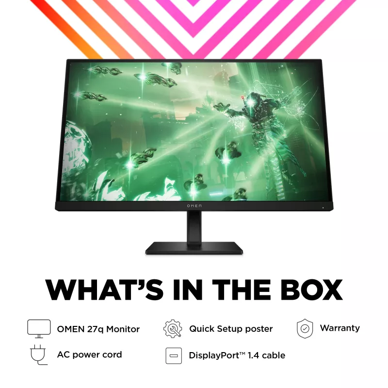 OMEN by HP 27 colių QHD 165Hz žaidimų monitorius - OMEN 27q