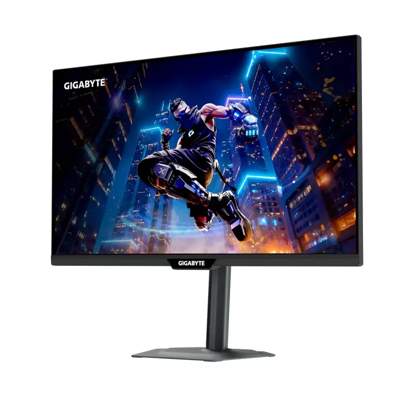 GIGABYTE M27Q3 27 colių QHD žaidimų monitorius - 2560 x 1440, 300Hz, 1ms, 400 cd/m², FreeSync Premium, DisplayHDR400, HDMI 2.0, DisplayPort 1.4