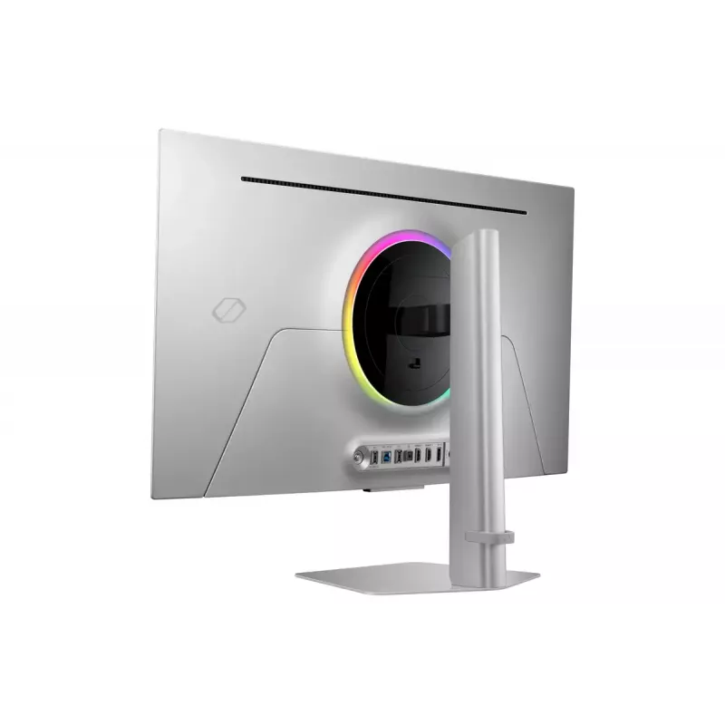 Samsung S32FG814SU kompiuterio monitorius 81,3 cm (32 colių) 3840 x 2160 pikselių 4K Ultra HD OLED sidabrinis