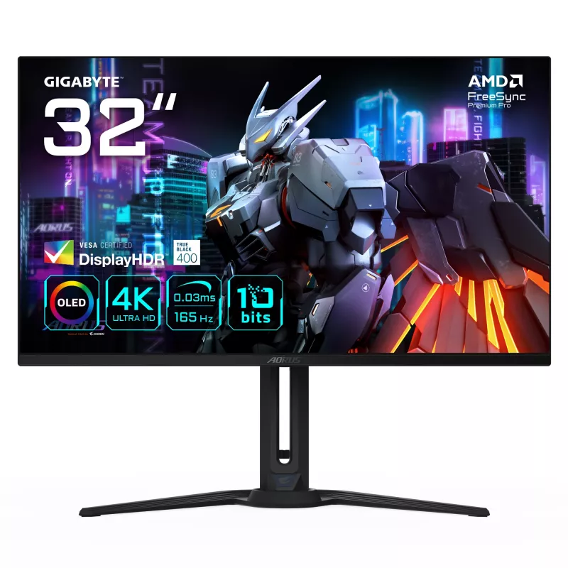 Monitorius GIGABYTE AORUS FO32U 31,5 colio OLED 3840 x 2160