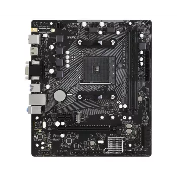 ASRock Motininė plokštė A520M-HVS AM4 AMD A520 2 x DDR4 USB 3.2 SATA 3 7.1ch HD Audio mATX