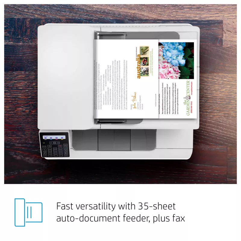 HP Color LaserJet Pro MFP M183fw, lazerinis, spalvotas spausdinimas, 600 x 600 DPI, A4, tiesioginis spausdinimas, balta