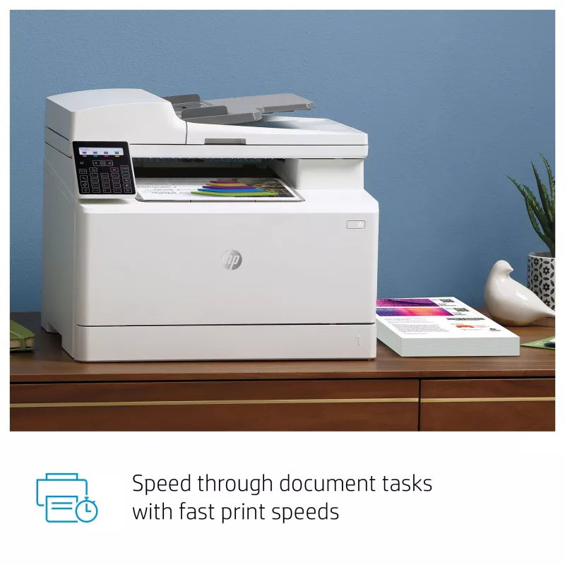 HP Color LaserJet Pro MFP M183fw, lazerinis, spalvotas spausdinimas, 600 x 600 DPI, A4, tiesioginis spausdinimas, balta