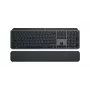 LOGITECH MX Keys S klaviatūra Graphite su delno atrama Qwertz Deutsch