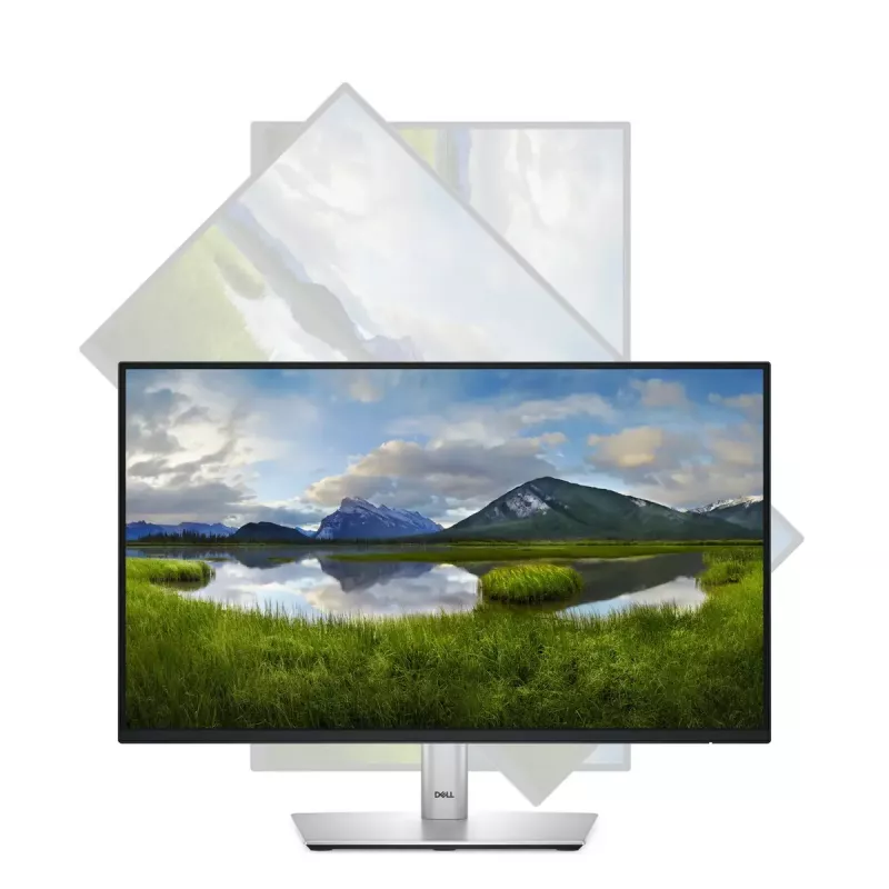 DELL P Series P2225H kompiuterio monitorius 54,6 cm (21,5 colio) 1920 x 1080 pikselių Full HD LCD juodas, sidabrinis