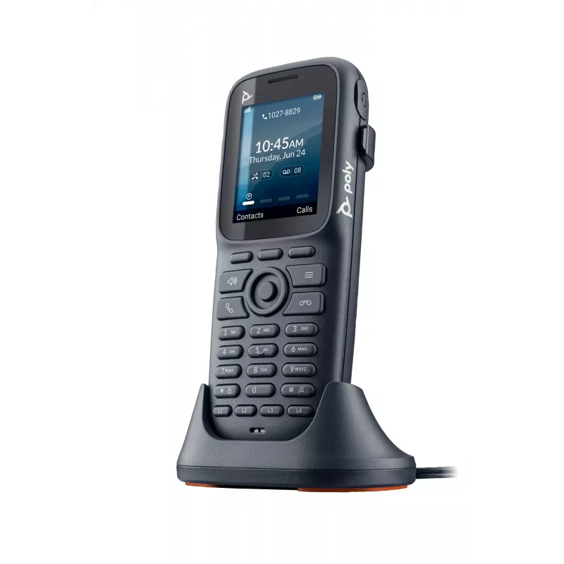 HP Poly Rove 20 Single Cell DECT 1880-1900 MHz B1 bazinė stotis ir 20 telefonų ragelio rinkinys