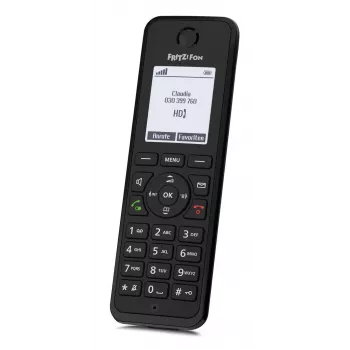 DECT telefonas FRITZ Fon M3 belaidis ragelis skambintojo ID juodas