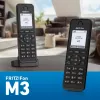 DECT telefonas FRITZ Fon M3 belaidis ragelis skambintojo ID juodas