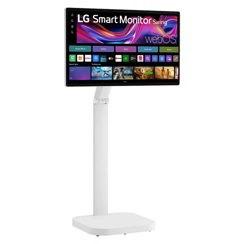 LG 32U889SA-W kompiuterio monitorius 80 cm (31,5 colio) 3840 x 2160 pikselių 4K Ultra HD LCD jutiklinis ekranas Kiosk White