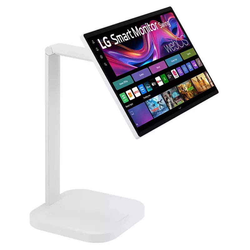 LG 32U889SA-W kompiuterio monitorius 80 cm (31,5 colio) 3840 x 2160 pikselių 4K Ultra HD LCD jutiklinis ekranas Kiosk White