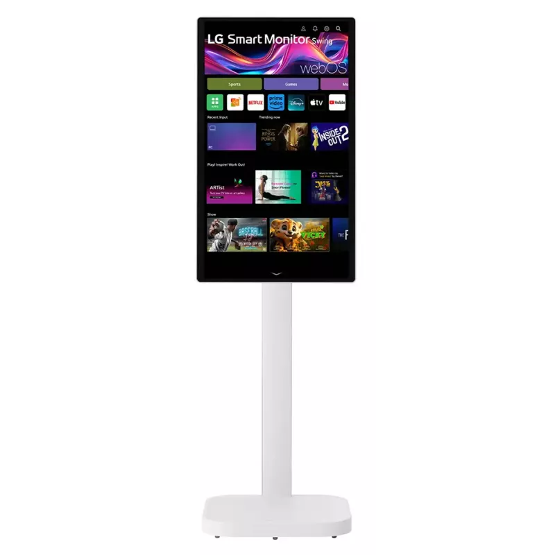 LG 32U889SA-W kompiuterio monitorius 80 cm (31,5 colio) 3840 x 2160 pikselių 4K Ultra HD LCD jutiklinis ekranas Kiosk White