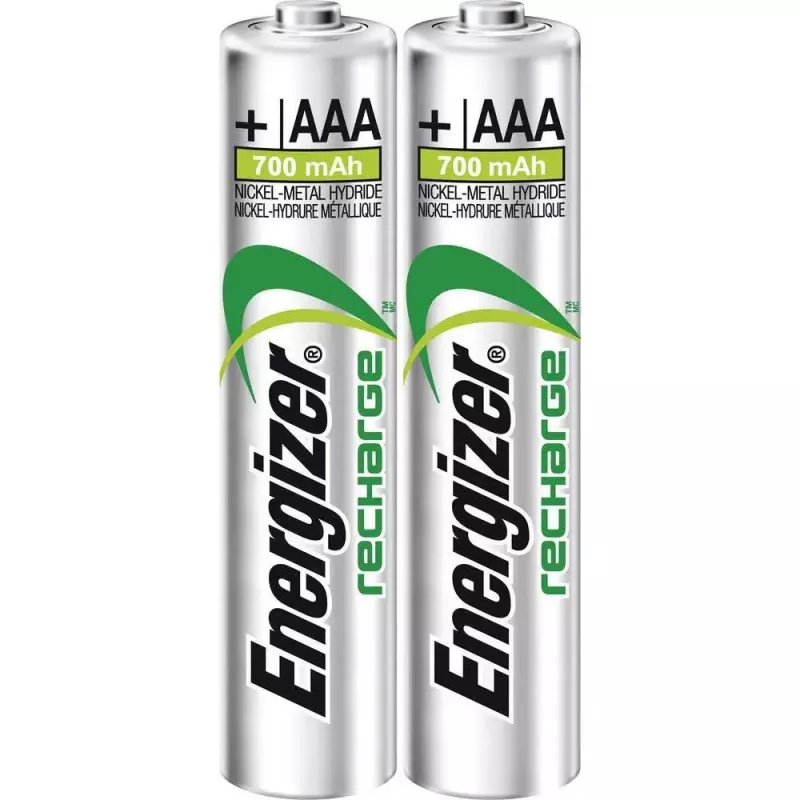 Įkraunama baterija Energizer Power Plus AAA NiMH 1,2 V, 2 vnt., 44,5 mm x 10,5 mm, 11 g