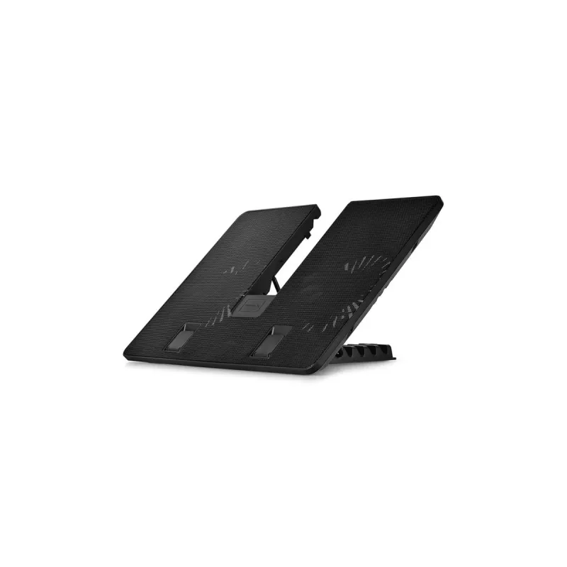 DEEPCOOL U Pal nešiojamojo kompiuterio aušinimo padėklas 39.6 cm (15.6) 1000 aps./min. - juodas