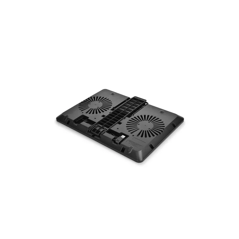 DEEPCOOL U Pal nešiojamojo kompiuterio aušinimo padėklas 39.6 cm (15.6) 1000 aps./min. - juodas