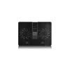 DEEPCOOL U Pal nešiojamojo kompiuterio aušinimo padėklas 39.6 cm (15.6) 1000 aps./min. - juodas