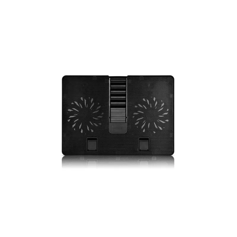 DEEPCOOL U Pal nešiojamojo kompiuterio aušinimo padėklas 39.6 cm (15.6) 1000 aps./min. - juodas