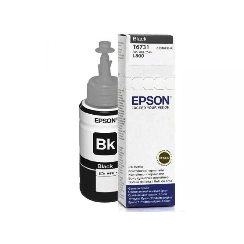 Epson T6731 juodos spalvos rašalo buteliukas 70 ml