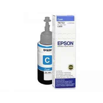 Epson T6732 Žydra rašalo buteliukas 70ml, Originalius, Photo Žydra, Epson L800, Standartinė talpa, Rašalinis spausdinimas, Indonezija