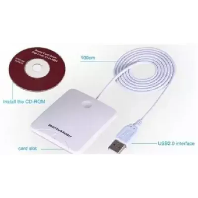 Transcend SMART CARD READER USB PC/SC N68 Balta