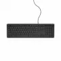 Dell KB216 standartinė, laidinė, klaviatūros išdėstymas rusiškas, juoda, skaitmenų klaviatūra