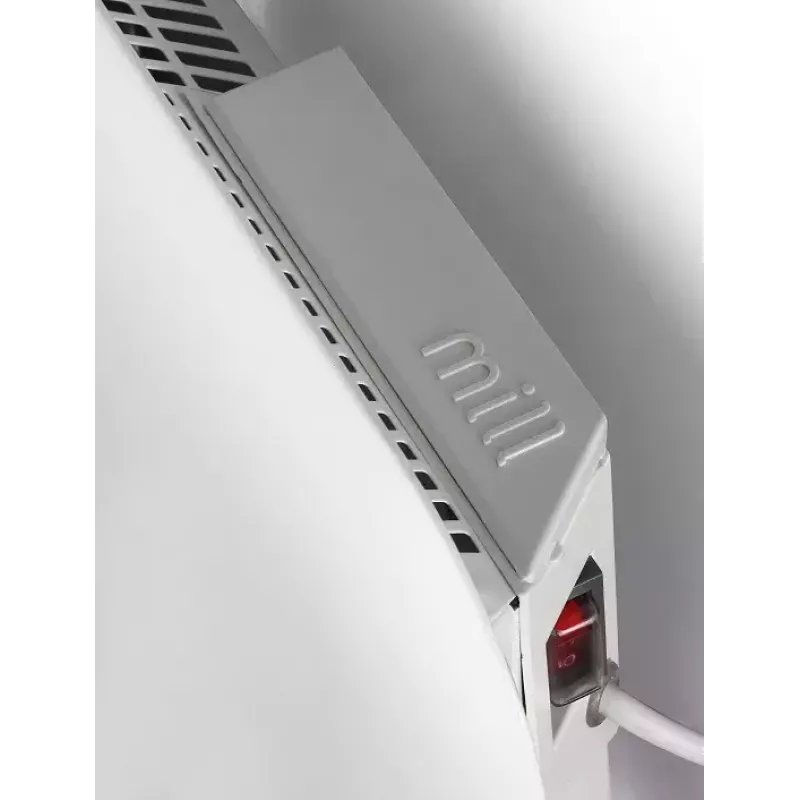 Mill aliuminio skydo šildytuvas IB1200DN, 1200 W, tinka patalpoms iki 18 m², balta