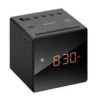 Sony ICF-C1, Laikrodis, AM, FM, 87.5 - 108 MHz, 531 - 1602 kHz, 0.1 W, 6.6 cm