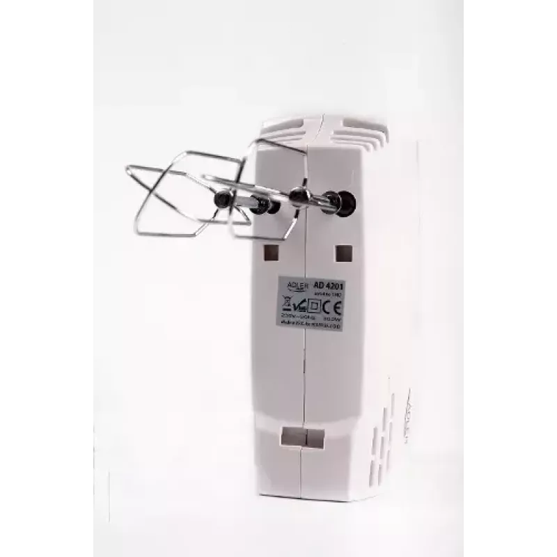 Rankinis plaktuvas Adler AD 4201 g — 300 W, 1 kg, pilkas/baltas