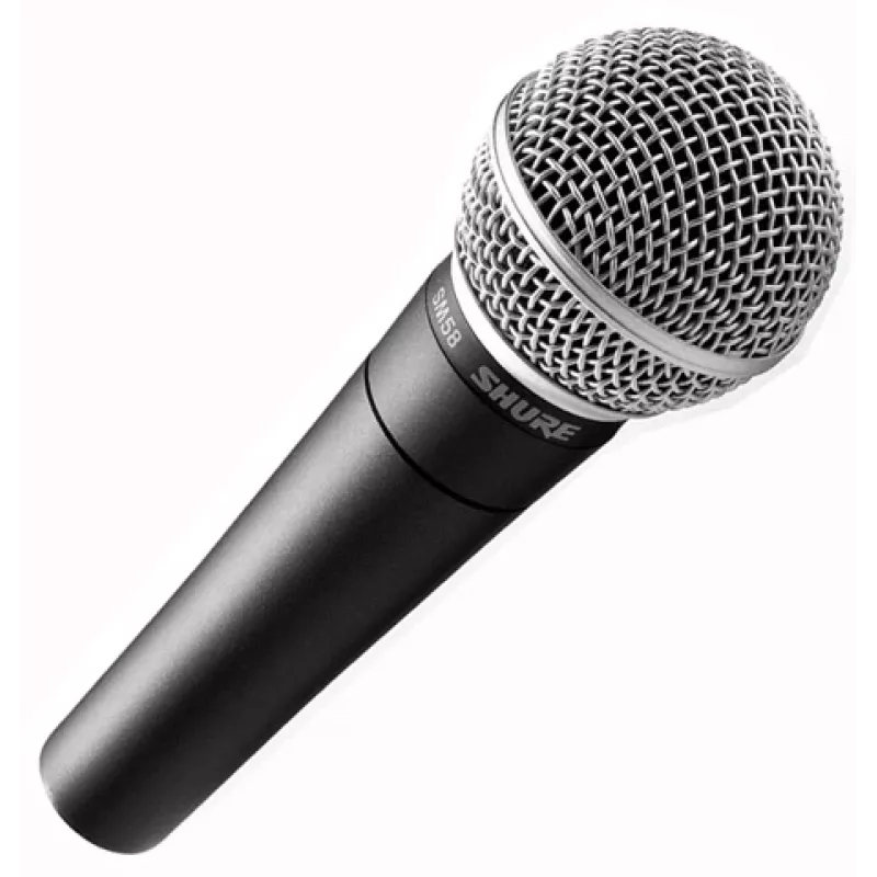 SHURE vokalinis mikrofonas Sm58 juodas