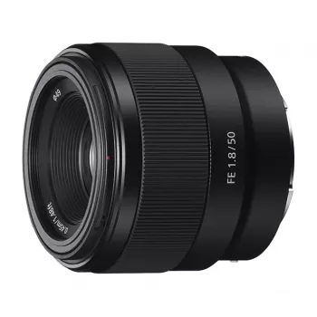 Objektyvas Sony FE 50mm F1.8 SLR juodas SEL50F18F.SYX
