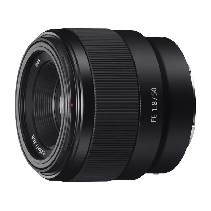 Objektyvas Sony FE 50mm F1.8 SLR juodas SEL50F18F.SYX