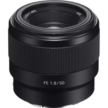 Objektyvas Sony FE 50mm F1.8 SLR juodas SEL50F18F.SYX