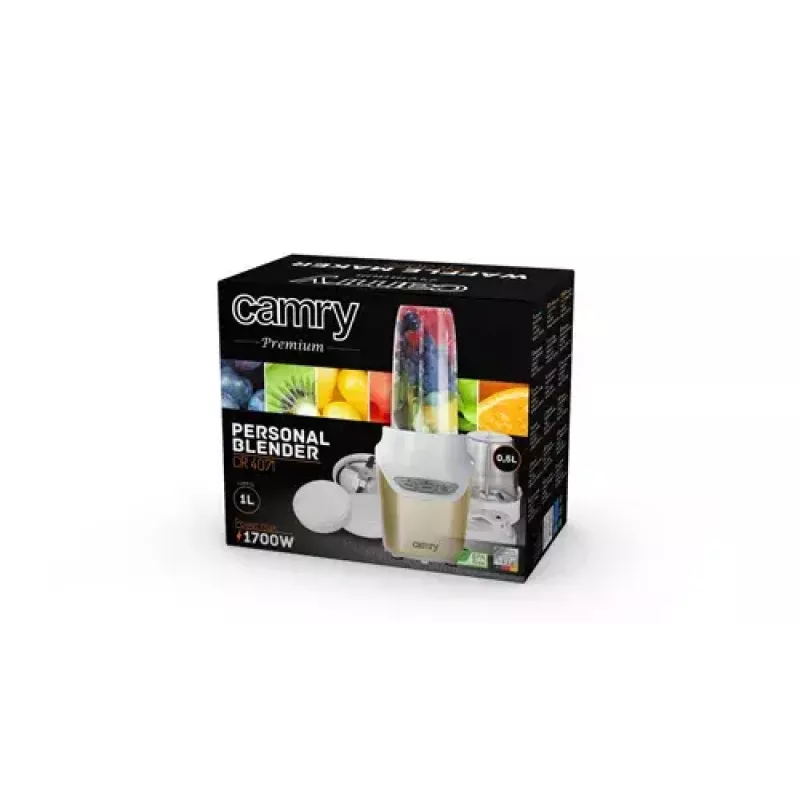 Sport blender Camry Premium CR 4071 Gold Transparent White