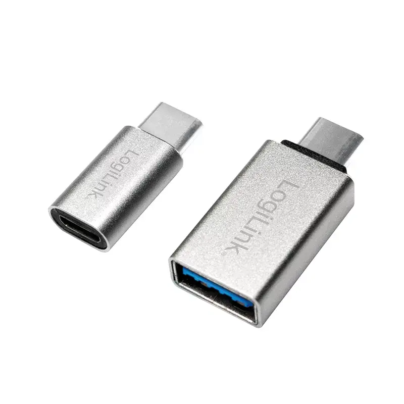 jungčių adapteris LogiLink AU0040 USB 3.1 C USB 3.0 A Micro USB 2.0 aliuminis
