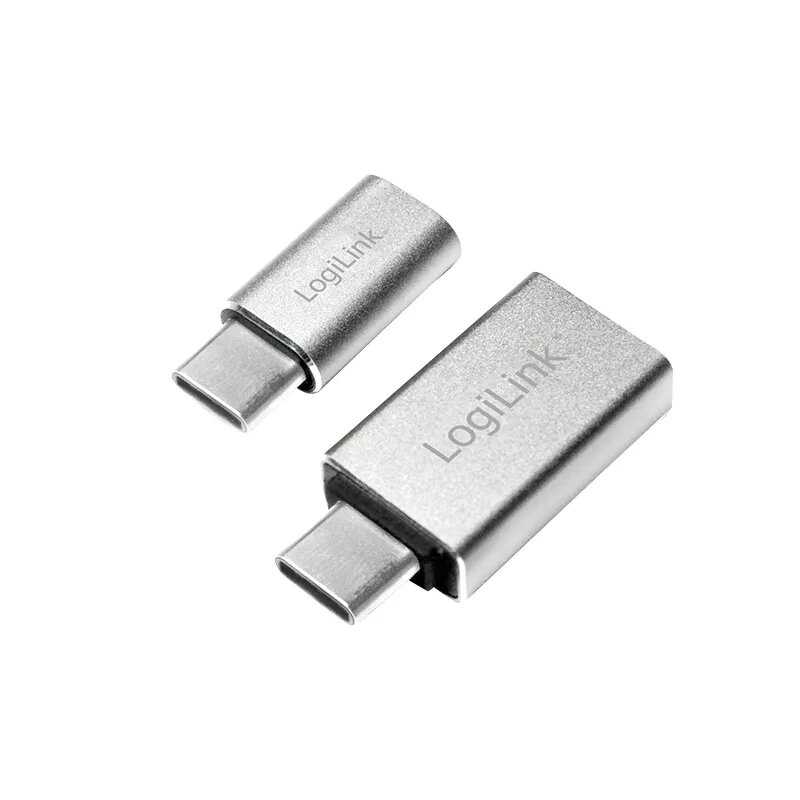 jungčių adapteris LogiLink AU0040 USB 3.1 C USB 3.0 A Micro USB 2.0 aliuminis