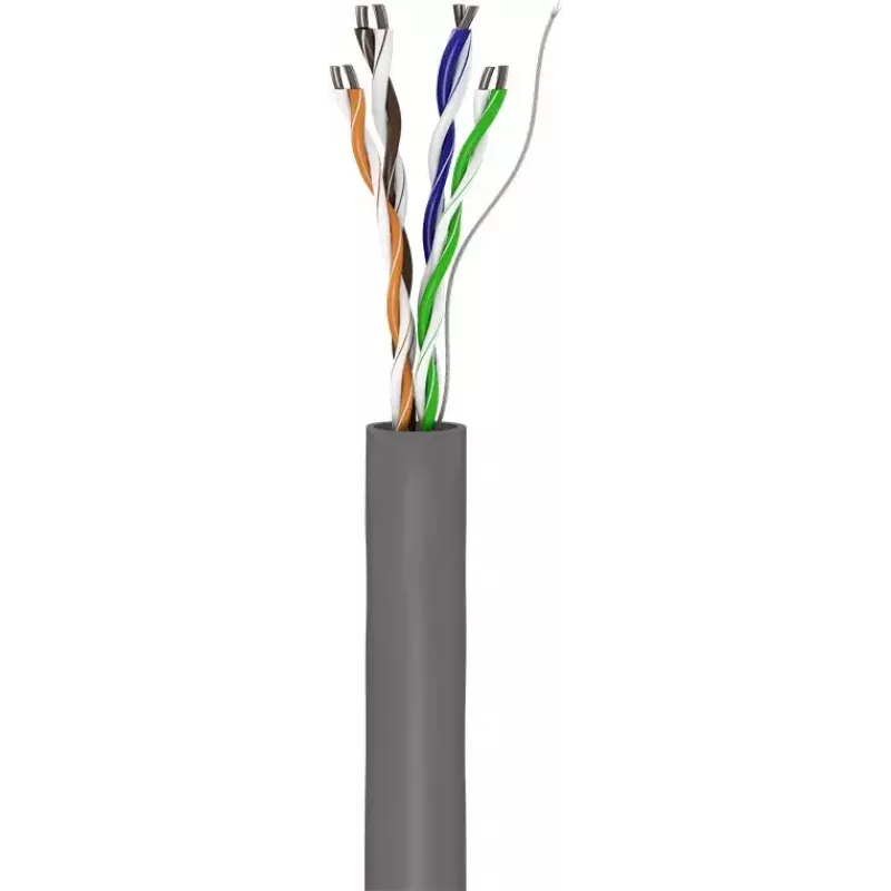 Tinklo kabelis GOOBAY CAT 5e U/UTP 305 m, pilkas